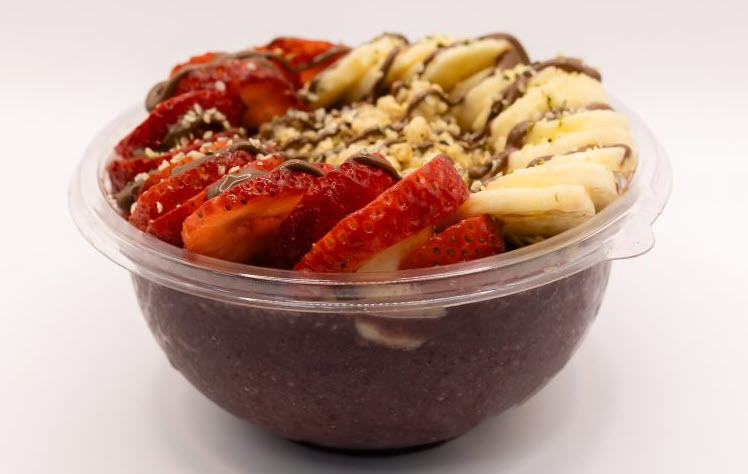 Aberdeen Smoothie Shop Nutella Bowl